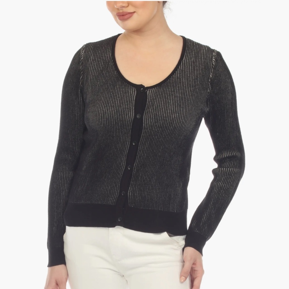 Scoop Neck Fitted Rib Cardigan
RAIN AND ROSE